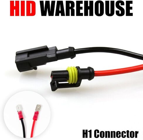 HID-Warehouse AC HID Xenon Replacement Bulbs - H1 5000K - Bright White (1 Pair) in Kuwait