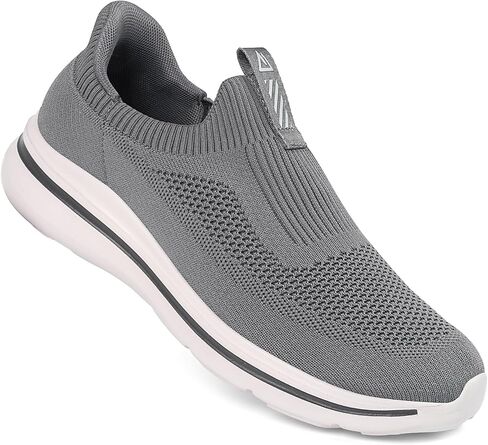 Mens Hands Free Slip On Walking Shoes Breathable Lightweight Sneakers Athletic Non Slip Running Shoes Comfortable Casual Loafers for Workout in Saudi Arabia