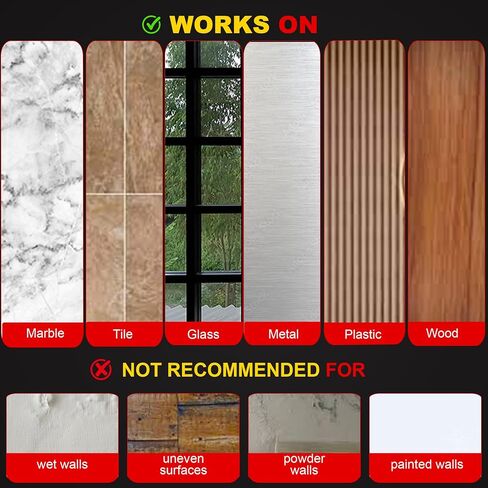 Nano Tape - Double Sided Tape Heavy Duty Mounting Tape - Sticks Strongly with No Residue - Adhesive Strips for Hanging Pictures, Posters, Carpets & More (1.18 “ x 9.8 Ft) in Saudi Arabia