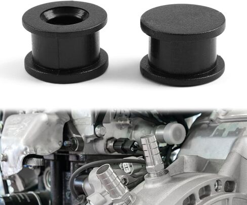 قطعتان من طقم إصلاح جلبة ناقل الحركة الأوتوماتيكي 09G321397A، قطع غيار استبدال إصلاح السيارات العالمية المقاومة للاهتراء باللون الأسود (0.43 * 0.71 بوصة، القطر الداخلي 0.39 بوصة) in Kuwait