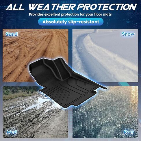 سجادات أرضية TadaMark وبطانة شحن مناسبة لسيارة BMW X5 2019 2020 2021 2022 2023 2024 طبق عميق أسود مناسب لجميع الأحوال الجوية 5 سجادات للركاب بطانة أرضية شديدة التحمل مقاومة للماء للسيارات - 4 قطع in Kuwait