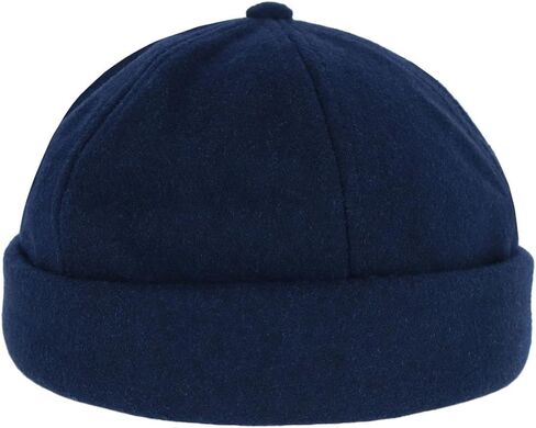 Men's Rolled Cuff Fisherman Wool Winter Cap in Saudi Arabia