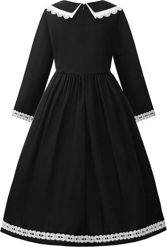 فستان أسود من ReliBeauty بأكمام طويلة لأزياء الهالوين العائلية 8/140 in Kuwait