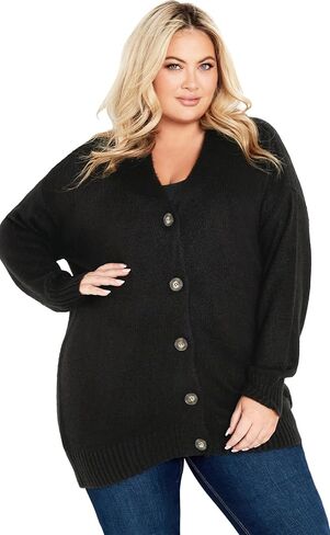 Avenue Women's Plus Size Cardi Teagan in Kuwait