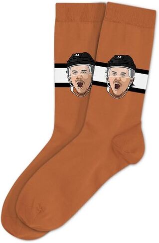 Major League Socks - Philadelphia Flyers - Various Players - Hockey Fan Gift, Unisex, One Size (7-13) Collectible Merchandise in Saudi Arabia