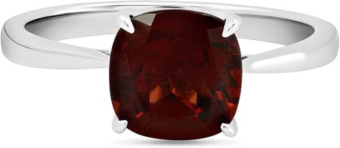 3 CT Birthstone Rings for Women – 925 Sterling Silver with 4-Prong Setting – 8 mm Solitaire Gemstone Engagement Ring Size 7 by Nicole Miller Fine Jewelry in Saudi Arabia