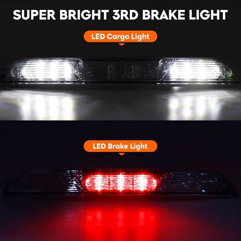 مصباح خلفي LED لسيارة Ford F-150 2015 2016 2017 2018 2019 2020، مجموعة الضوء الخلفي، غير مناسب لطراز 2019 XLT/Lariat & Blind Spot ومصباح LED من المصنع in Kuwait