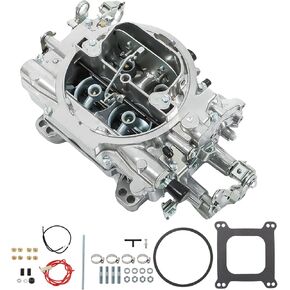 1405 Carburetor Replacement for Performer Series 600 CFM 4 Barrel Square Bore with Manual Choke Compatible with Chevy Corvette Silverado, GMC 366, Dodge Poly Challenger Demon Carburetor