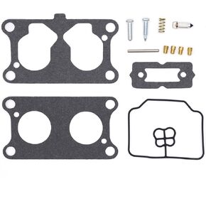 Carburetor Carb Repair Rebuild Kit 15003-2766 Compatible with Kawasaki Mule 3000 3020 3010 1993-2008 KAF620E KAF620G KAF620H KAF620J KAF620K KAF620F