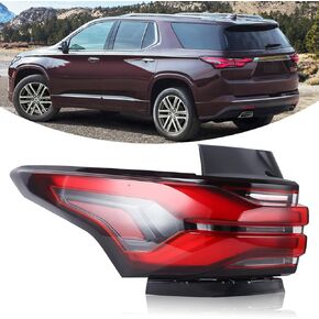 LED Type Outer Tail Light Assembly Compatible with 2022 2023 2024 Chevy Traverse rear lamp Left Driver Side 86785340 85133095 GM2804151