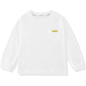 Boys&Girls Long Sleeve Shirt with Pocket, Purcotton Toddler Teen for Autumn&Spring