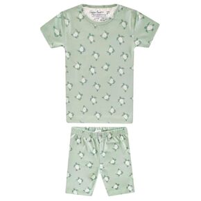 Copper Pearl Two Piece Short Sleeve Toddler Pajamas PJ Sets for Boys and Girls - Adorable Pattern Summer Pajamas Shorts to Keep Cool While Sleeping, Size 12 Months to 5T - Farmstead