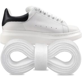 Endoto Shoelaces for Alexander McQueen Flat Shoe Laces Replacement Sneaker Shoes