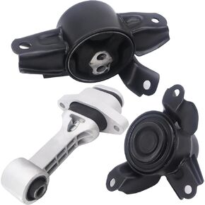 HiSport Engine Motor Transmission Mount Kit Compatible with Hyundai 2012-2016 Accent Veloster 1.6L w AUTO Motor & Trans Mount Set 3Pcs Replacement for A71004 A71029 A71020
