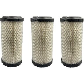 3 Pack Air Filter Compatiable With NAPA 6449 Mule M113621 Fleetguard AF25550 Donaldson P822686 546449 Baldwin PA4632 AF2555000 Kubota Replace #11013-1290 11013-7029 11013-7048