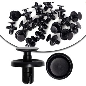 20pcs Engine Splash Shield Fender Liner Trunk Lid Trim Under Cover Fastener Rivets Push-in Retainer Clip Compatible with Toyota Lexus 90467-07201