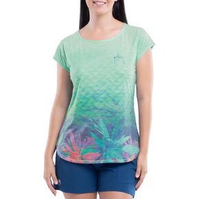 Guy Harvey Women's Poly/Rayon Slub Tee