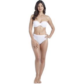ELLEN TRACY Company Women's Microfiber Satin Underwire Strapless Bra with Adjustable Convertible Straps