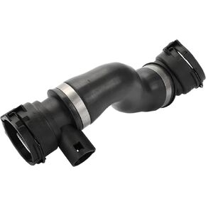 Radiator Hose No.17127521778 - Car Lower Radiator Coolant Hose - for BMW 5 Series E60 525i 2002-2010 Rubber Black - 1 Pc