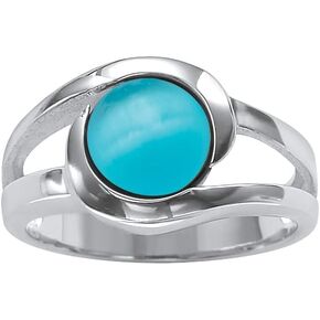 PalmBeach Sterling Silver Multi Stone 14 Piece Set Interchangeable Ring Set Sizes 5-10