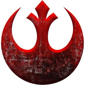 Bargain Max Decals Rebel Inspired Symbool Alliance Window Laptop Car Sticker 5.5"