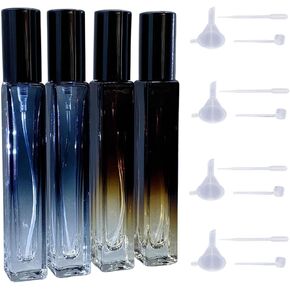 4PCS Perfume Empty Spray Refillable Perfume Empty Spray 10ml Small Aftershave Sprayer for Liquid Dispenser Travel portable Spray bottle