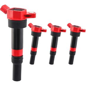 CarBole Ignition Coil Pack Compatible With Hyundai Elantra Tucson Kia Fortes Soul 2011-2020 1.6L 1.8L 2.0L Replacement for UF651, 5C1861, C1804 1788511, 273002E000, Set of 4