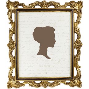 AELS 5x7 Inch Vintage Picture Frame, Elegant Antique Photo Frames with Glass Front, Photo Display, Tabletop Wall Hanging, Gift Ideas