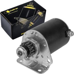 Caltric Starter Compatible with John Deere E120 E130 E140 E150 E160 E170 MIA13038 / 15 Teeth Steel Gear