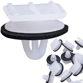 Rexka 15pcs Fender Flare Body Side Roof Garnish Moulding Clip Retainer 76222-SP1-003 for Honda Acura Civic Element Odyssey Pilot Legend MDX RDX RL ZDX 76222SP1003