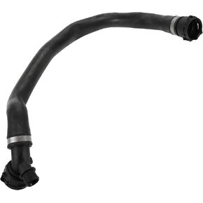 Radiator Hose No.17127617363 Upper Radiator Coolant Hose Pipe for BMW X1 2016-2020 for BMW X2 2018-2019 Rubber Black Good Sealing