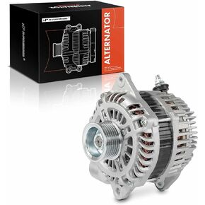 A-Premium Alternator Compatible with Nissan Murano 2016, Pathfinder 2017-2020, Maxima 2019-2022 & Infiniti QX60 2017-2020, 3.5L, 12V 150A 7-Groove Pulley Clockwise, Replace# A003TJ4691ZC, 23100-9UA0A