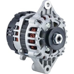 DB Electrical 400-40152 Alternator Compatible with/Replacement for IR/IF 12-Volt 75 Amp Yanmar 31.4HP Dsl John Deere 3032E, Yanmar 37.1HP Dsl John Deere 3038E