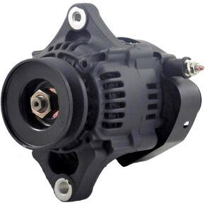 RAREELECTRICAL New Mini Denso Type Self Exciting 60 Amp Alternator Compatible With Low Mount 93Mm 8162 1-Wire 8162