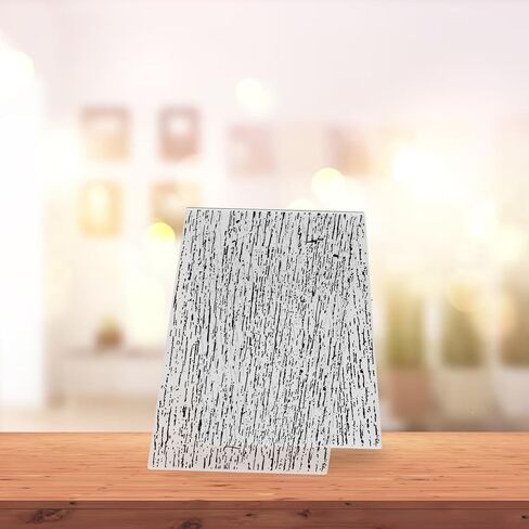 ABTOLS Tree Embossing Folders for Card Making, 3D Plastic Embossing Folder Branch Background Embossing Template Paper Crafts Plastic Textured Impressions for Card Making Scrapbooking in Kuwait
