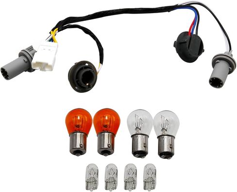 UOIENRT 92450-3Q000 8 مصابيح هالوجين، حامل مصباح خلفي واستبدال الأسلاك لشركة Hyundai Sonata 2011 2012 2013 2014، خلفي، خارجي in Kuwait