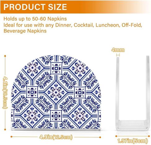 Napkin Holder, Gold Mountain Landscape Napkin Holder for Table Standing Napkin Holders for Table, Kitchen & Dining Room Decor in Saudi Arabia