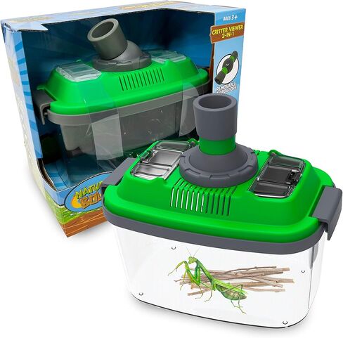 Nature Bound Bug Catcher Critter Barn Habitat for Indoor/Outdoor Insect Collecting with Light Kit, White in Saudi Arabia