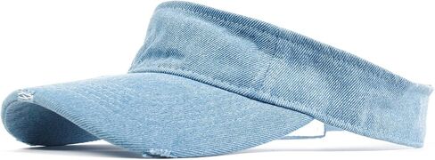 ANDICEQY Sport Retro Sun Visor Hats Adjustable Empty Top Baseball Cap Cotton Ball Caps for Women and Men in Kuwait