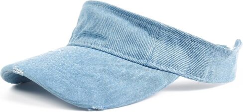 ANDICEQY Sport Retro Sun Visor Hats Adjustable Empty Top Baseball Cap Cotton Ball Caps for Women and Men in Kuwait