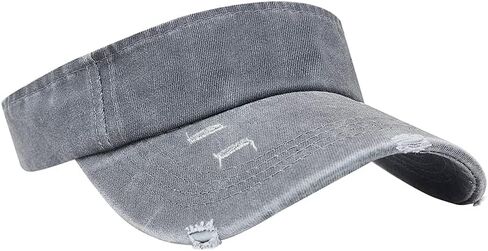 ANDICEQY Sport Retro Sun Visor Hats Adjustable Empty Top Baseball Cap Cotton Ball Caps for Women and Men in Kuwait