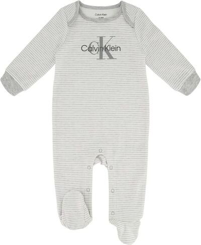 Calvin Klein Baby Boys Footed Coverall in Saudi Arabia