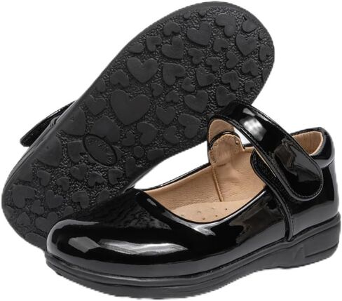 ohsofy Girls Mary Jane Flat School Uniform Wedding Party Princess Dress Shoes for Little Kids in Saudi Arabia
