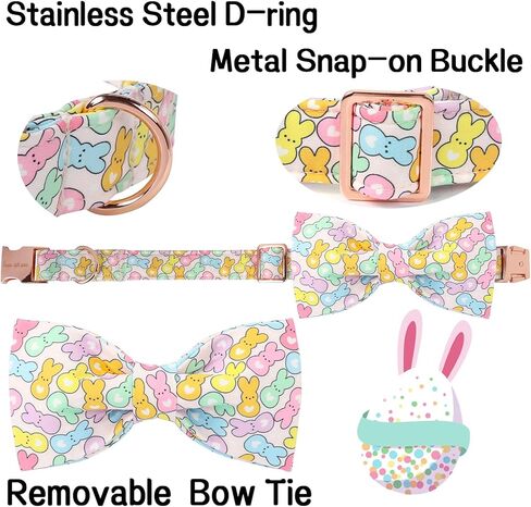 طوق كلب بنمط فريد من نوعه لعيد الحب مع فيونكة على شكل قلب محبب من القطن هدية زفاف للكلاب الصغيرة والمتوسطة والكبيرة in Kuwait