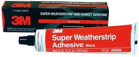 3M Black Super Weatherstrip and Gasket Adhesive, 5 fl oz - No. 08008 in Saudi Arabia
