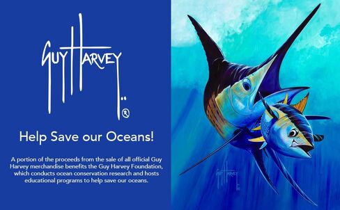 Guy Harvey Women's Poly/Rayon Slub Tee in Kuwait