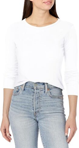 Velvet by Graham & Spencer Women's Bayler Cotton Slub Long Sleeve T-Shirt in Saudi Arabia