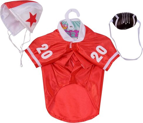 Rubie's Pet Costume, Small, Blue Football Player in Saudi Arabia