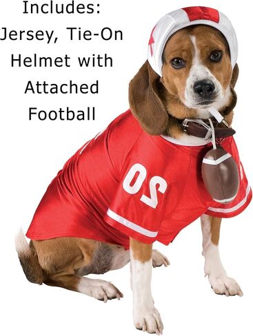 Rubie's Pet Costume, Small, Blue Football Player in Saudi Arabia