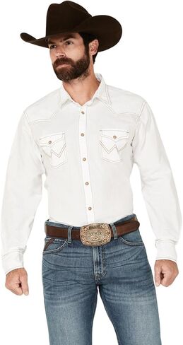 قميص Wrangler رجالي ذو جيبين وأكمام طويلة in Kuwait